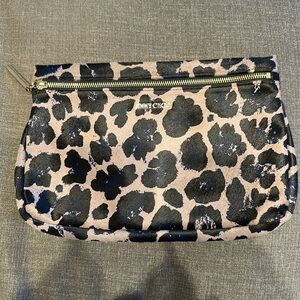 Jimmy Choo Calf hair leopard clutch